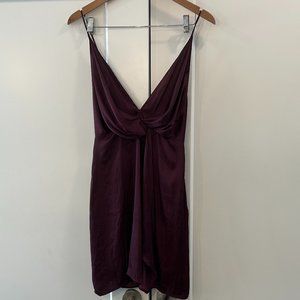 The Impeccable Pig Plum Dress Medium